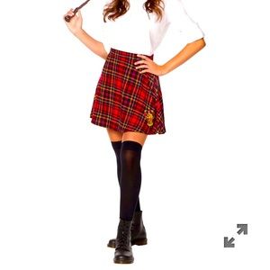 Harry Potter Adult Gryffindor Skirt